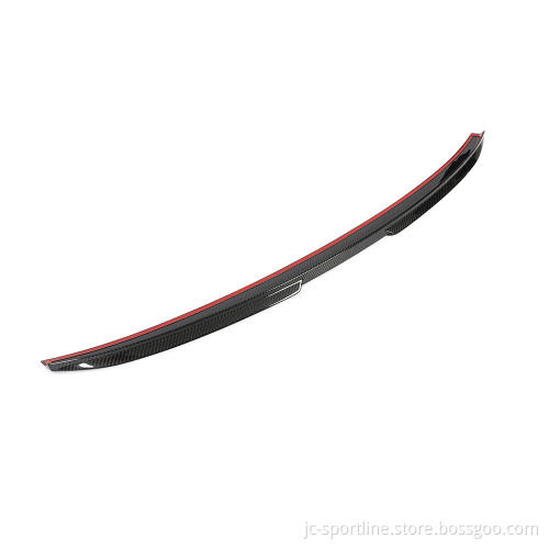 Dry Carbon Fiber Rear Trunk Spoiler for BMW 5 Series G60 M Sport xDrive 2024+